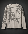 Devil’s Print Waffle Thermal - Grey