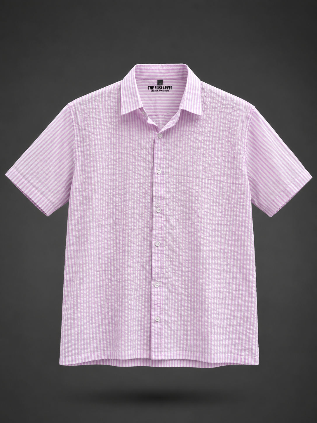 Sand Stripe Resort Shirt - Pink