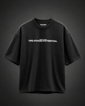 Unlocked Potential – Disturb The Expected Oversized T-Shirt - black