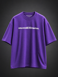 Unlocked Potential – Disturb The Expected Oversized T-Shirt - purple