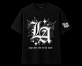 LA Black Oversized T-Shirt