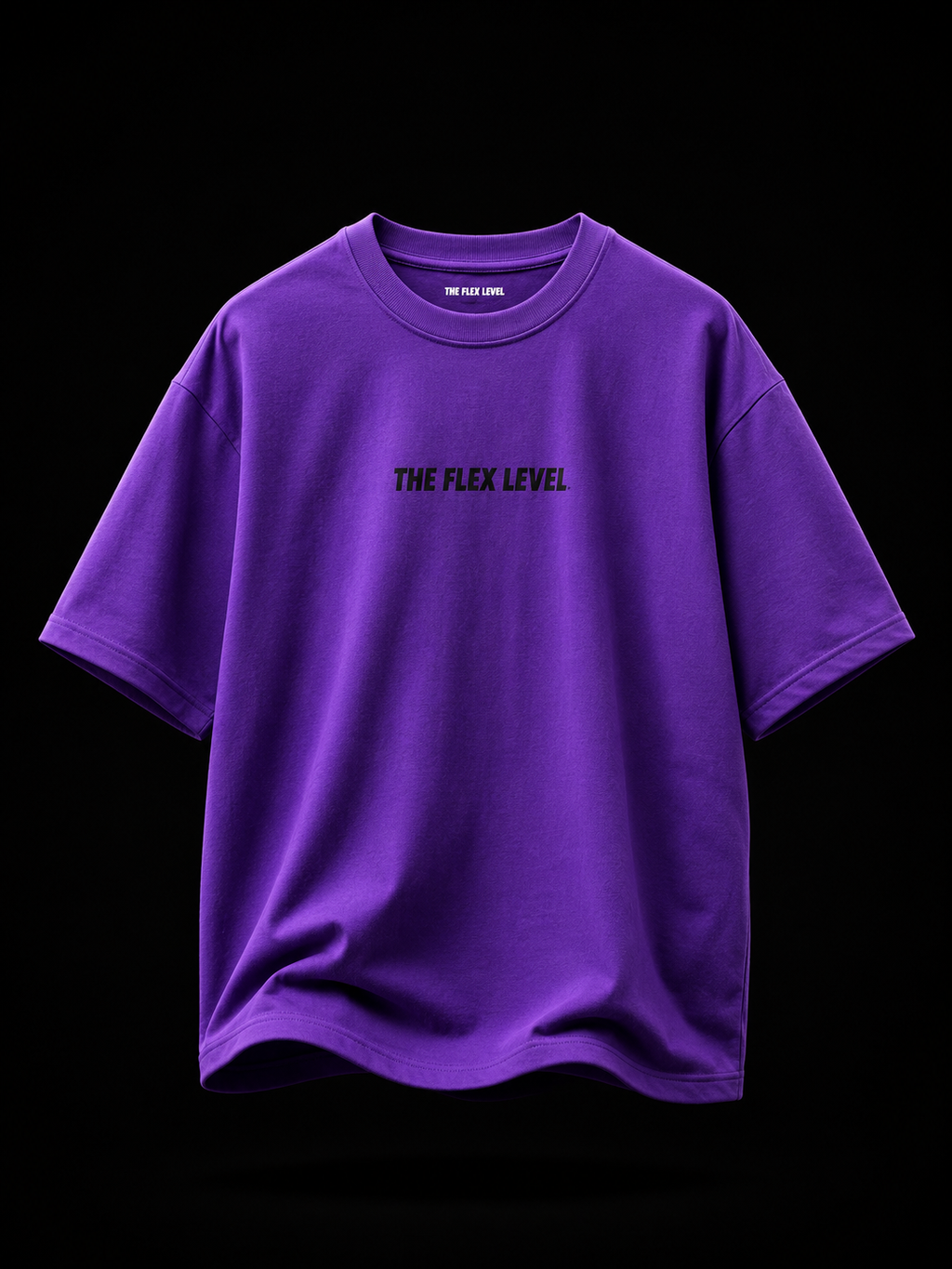 Purple DJ Graphic Half Sleeve
