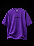 Purple DJ Graphic Half Sleeve