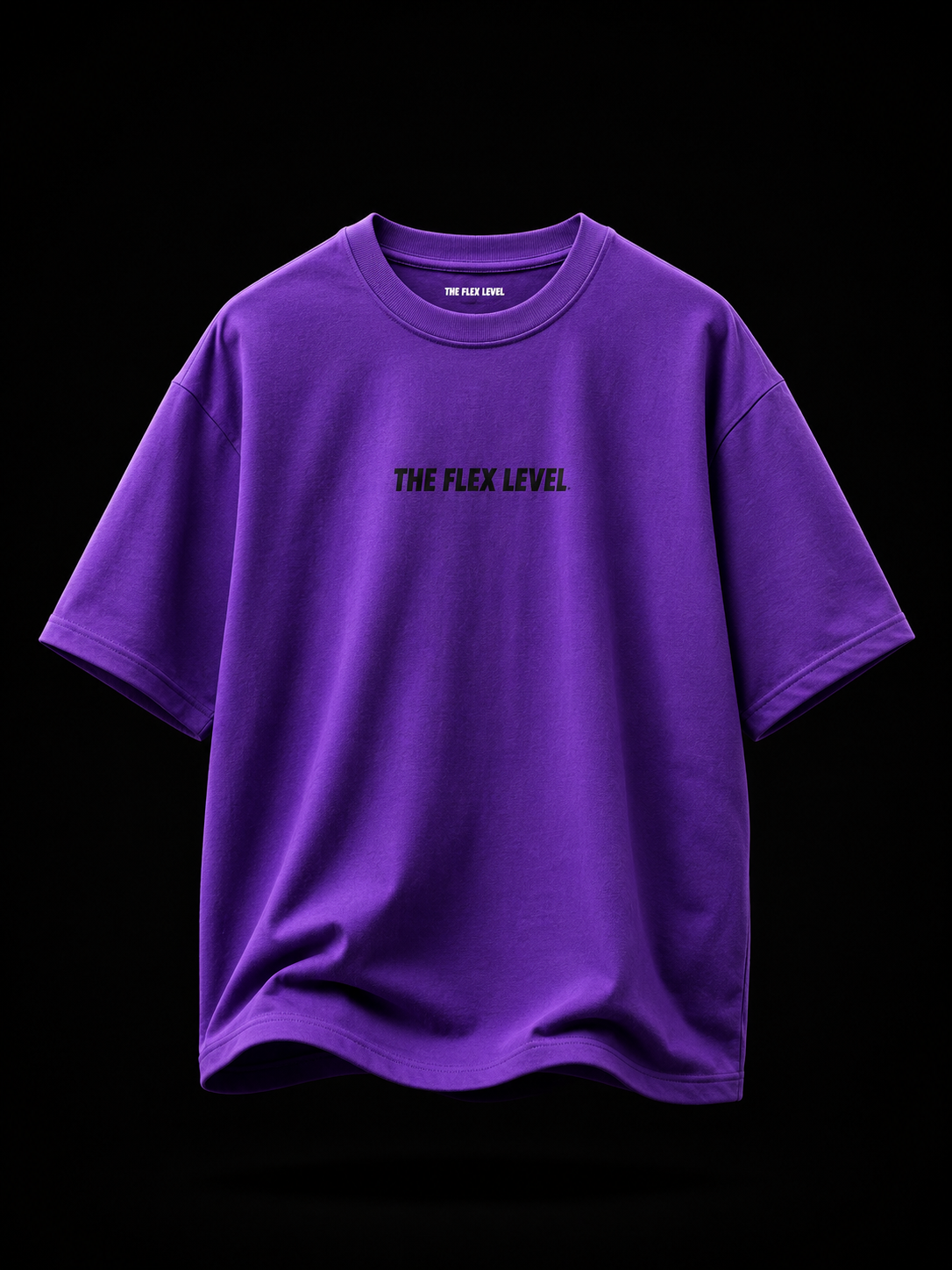 Purple DJ Graphic Half Sleeve