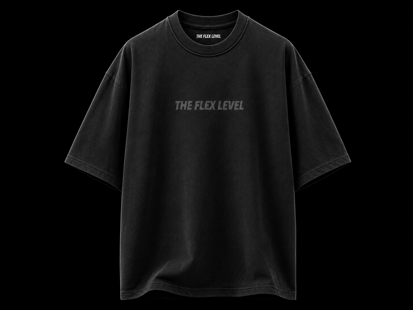 TechNo Oversized Half Sleeve Tee