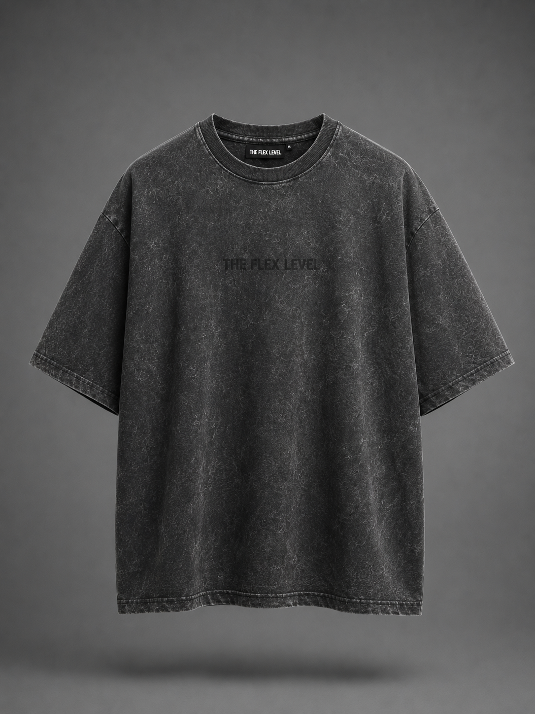 THE FLEX LEVEL™ Ash Fade Oversized Tee