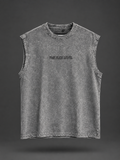 Acid Wash Sleeveless Tee