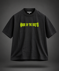 Abide By The Rules — Black Neon Gothic Tee