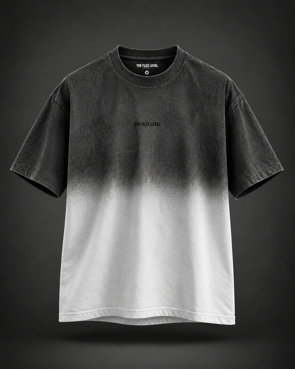 Shadow Fade Oversized T-Shirt - Grey