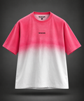 Shadow Fade Oversized T-Shirt - Pink