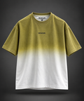 Shadow Fade Oversized T-Shirt - Lemon Green