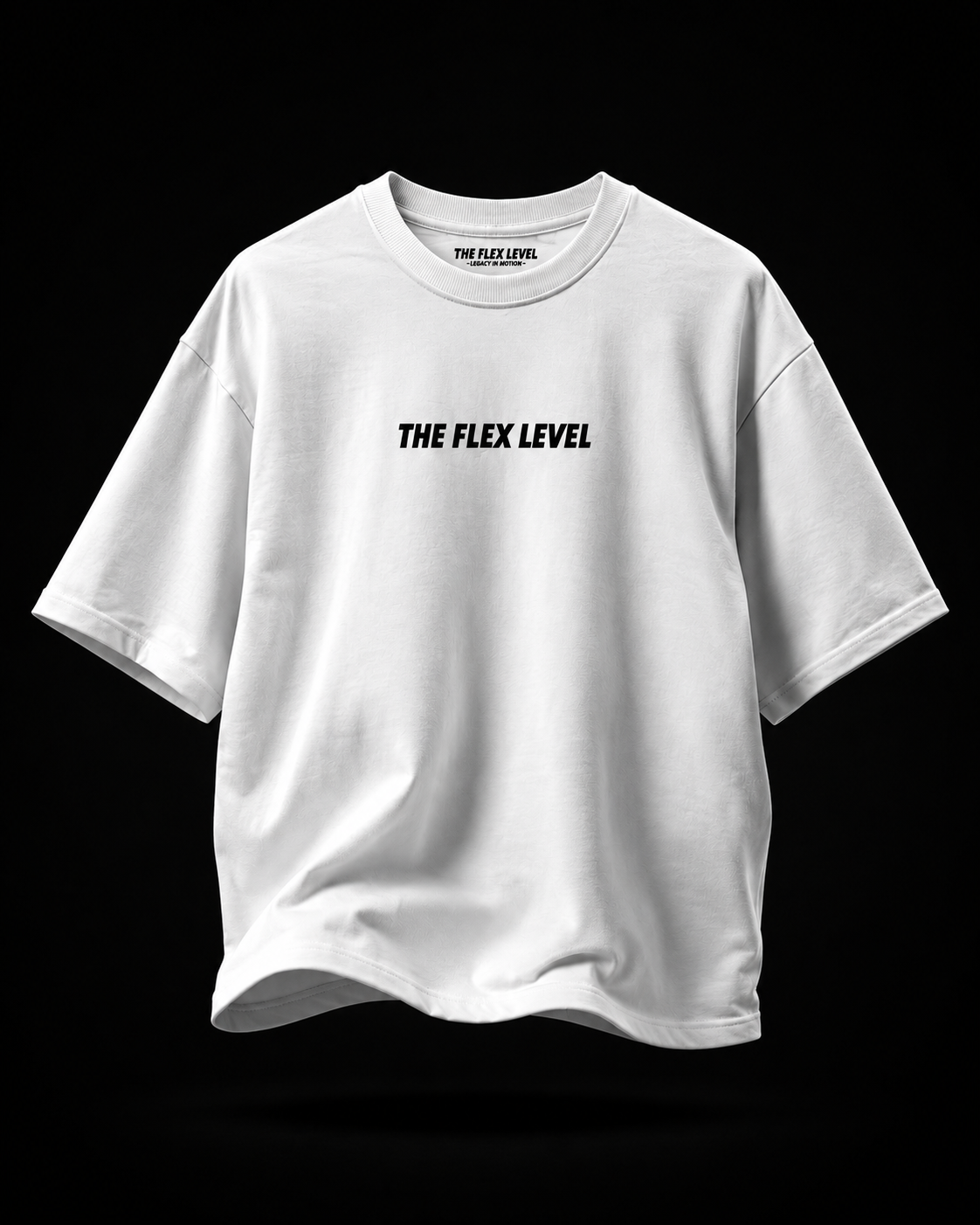 White Oversized Graphic Tee