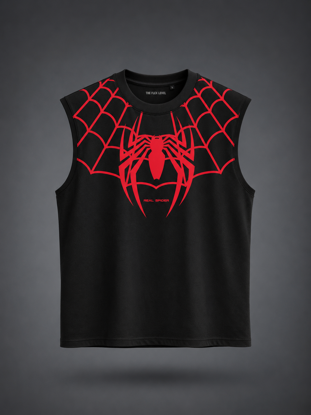 Black Web Venom Sleeveless.