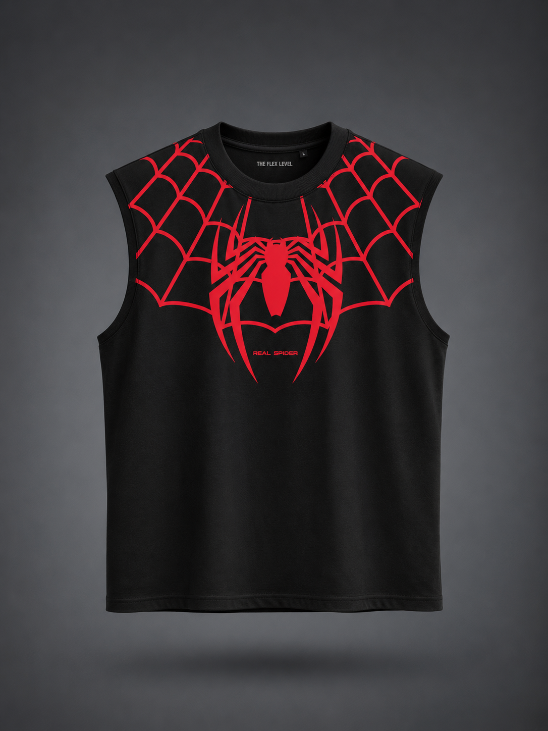 Black Web Venom Sleeveless.