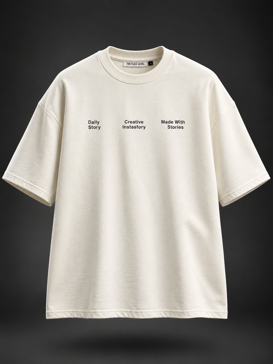 The "SABAR" Chronicle Oversized Tee