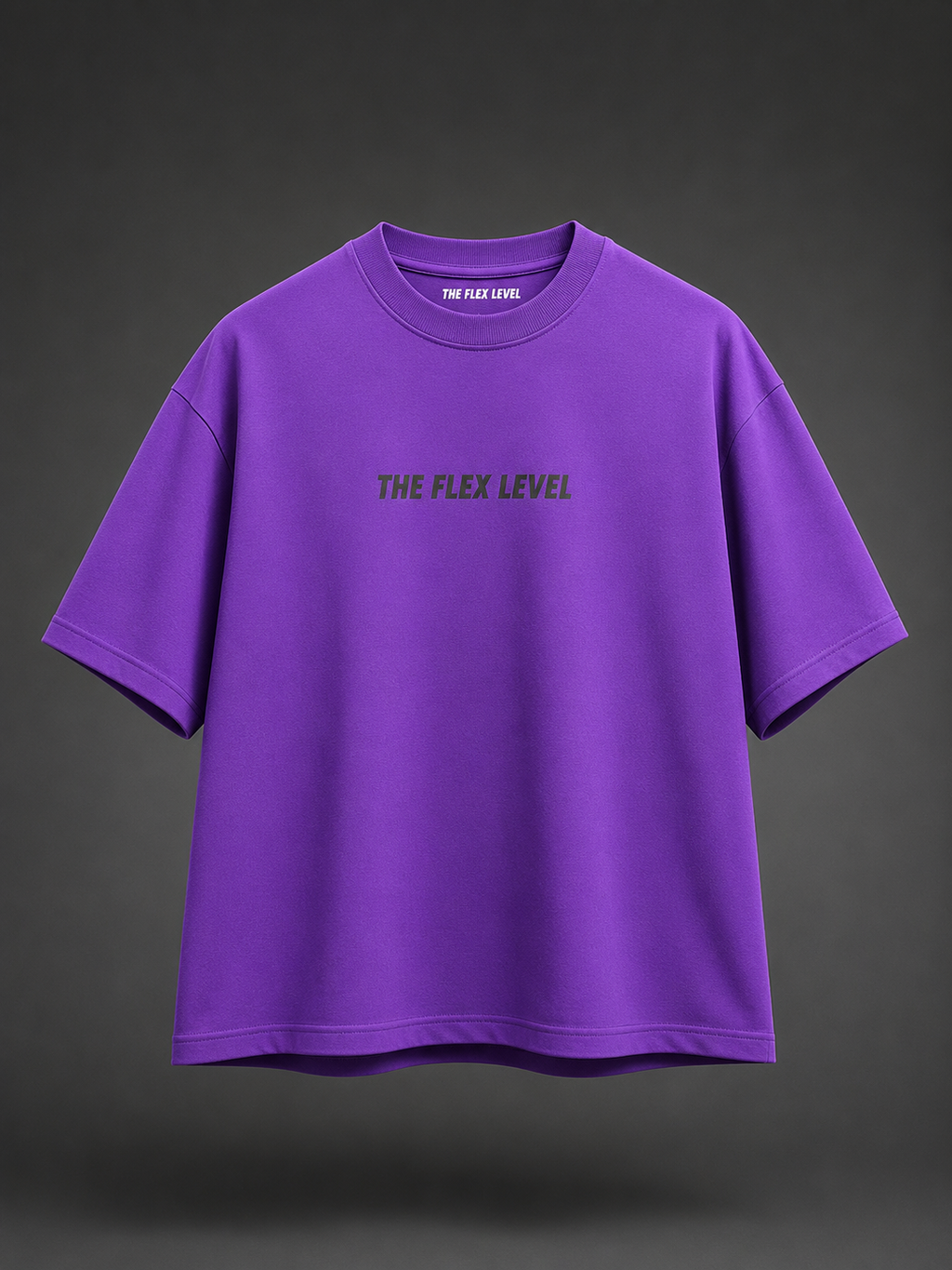 Purple DJ Graphic Half Sleeve