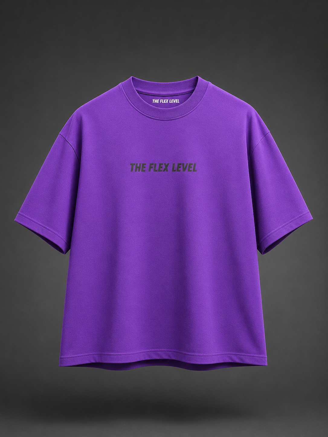 Purple DJ Graphic Half Sleeve