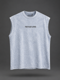 Acid Wash Sleeveless Tee