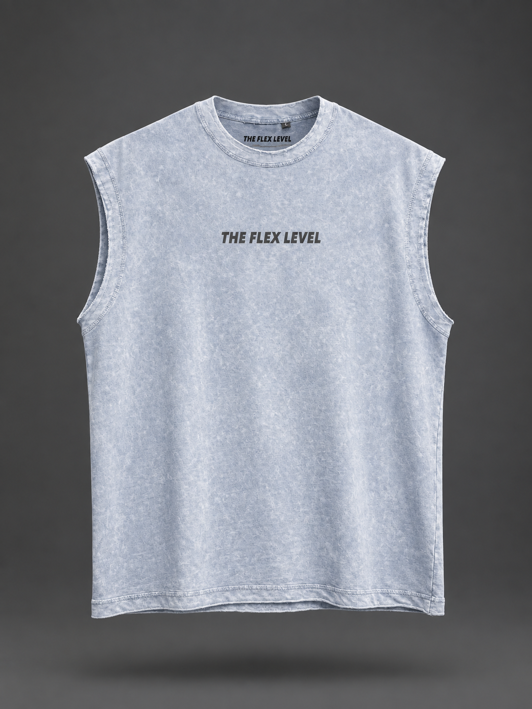 Acid Wash Sleeveless Tee