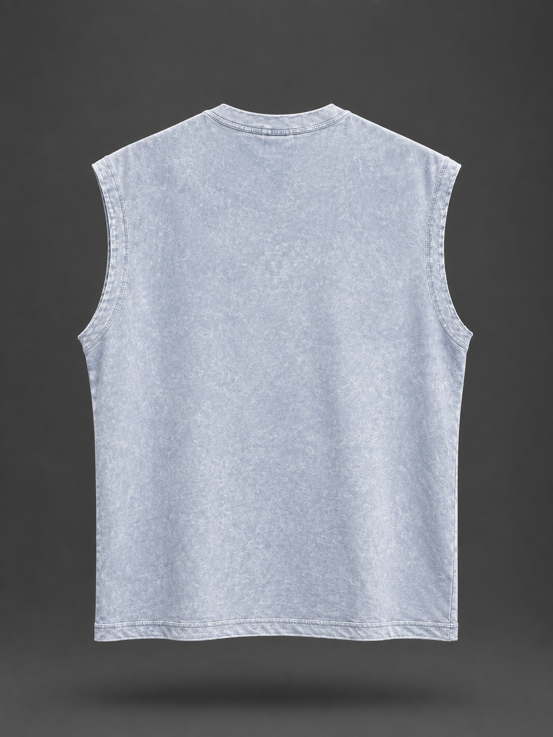 Acid Wash Sleeveless Tee