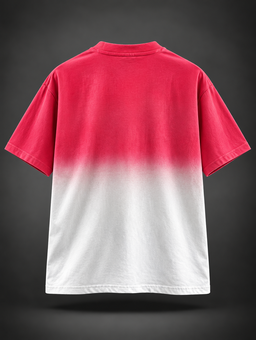 Shadow Fade Oversized T-Shirt - Pink
