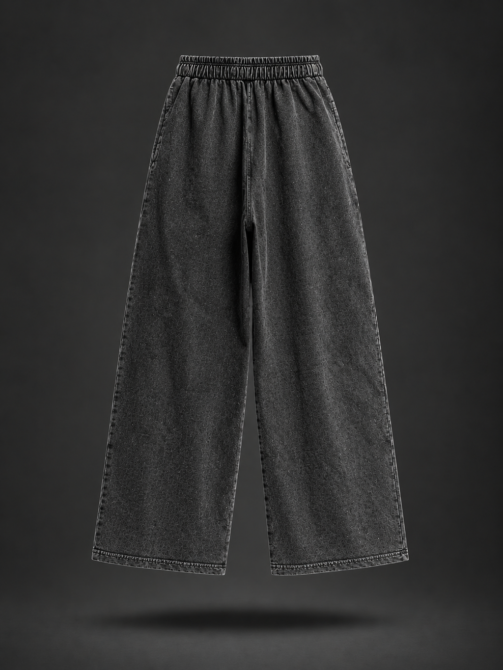 Acid wash Charcoal pants