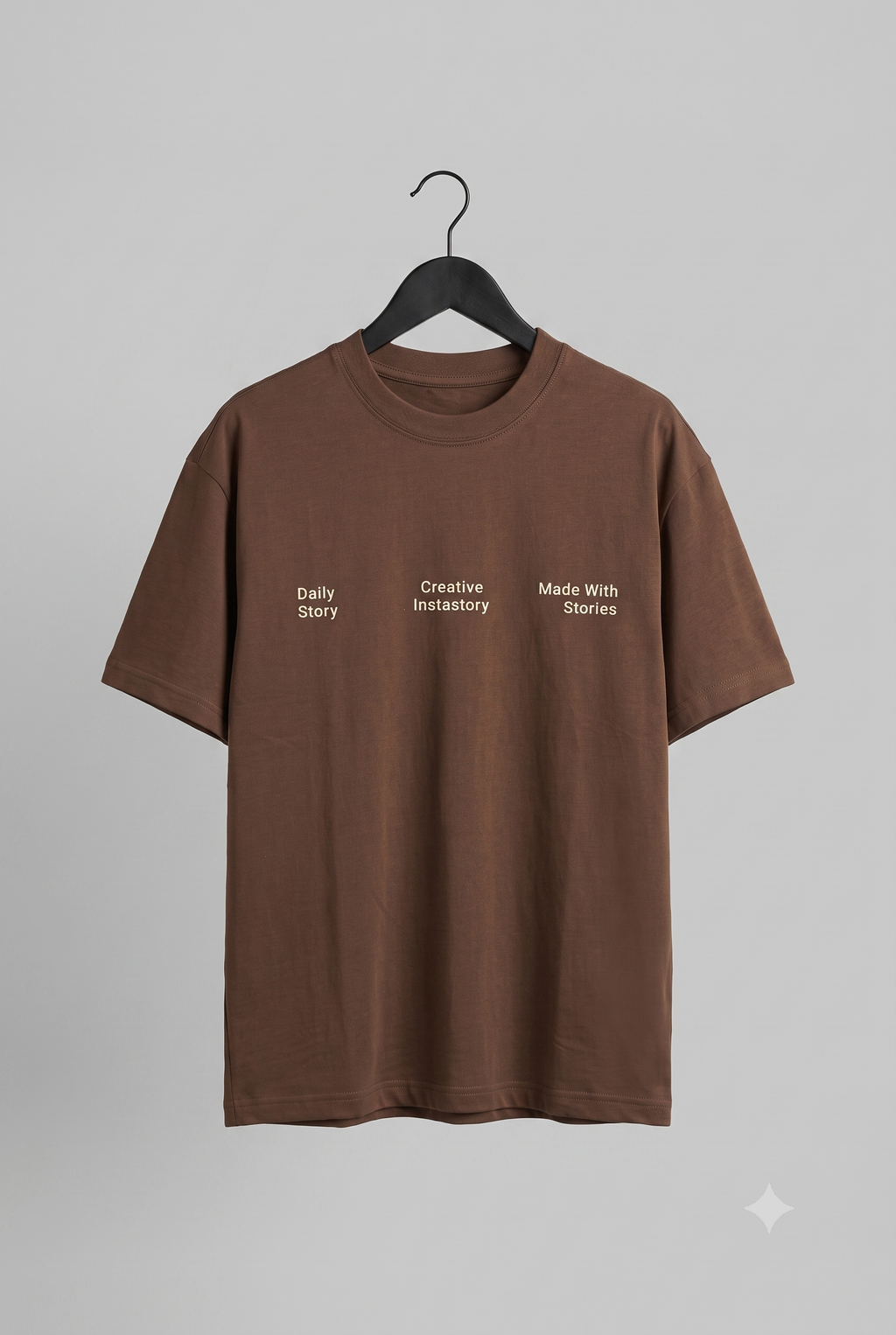 The "SABAR" Black Oversized Tee