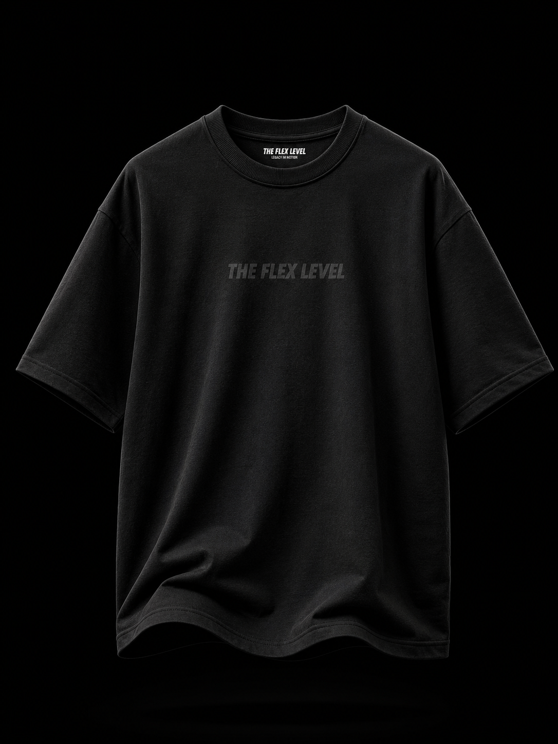 Black Oversized Tee