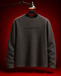 Grey Dj Graphic Grey Waffle Sleeve  Tee