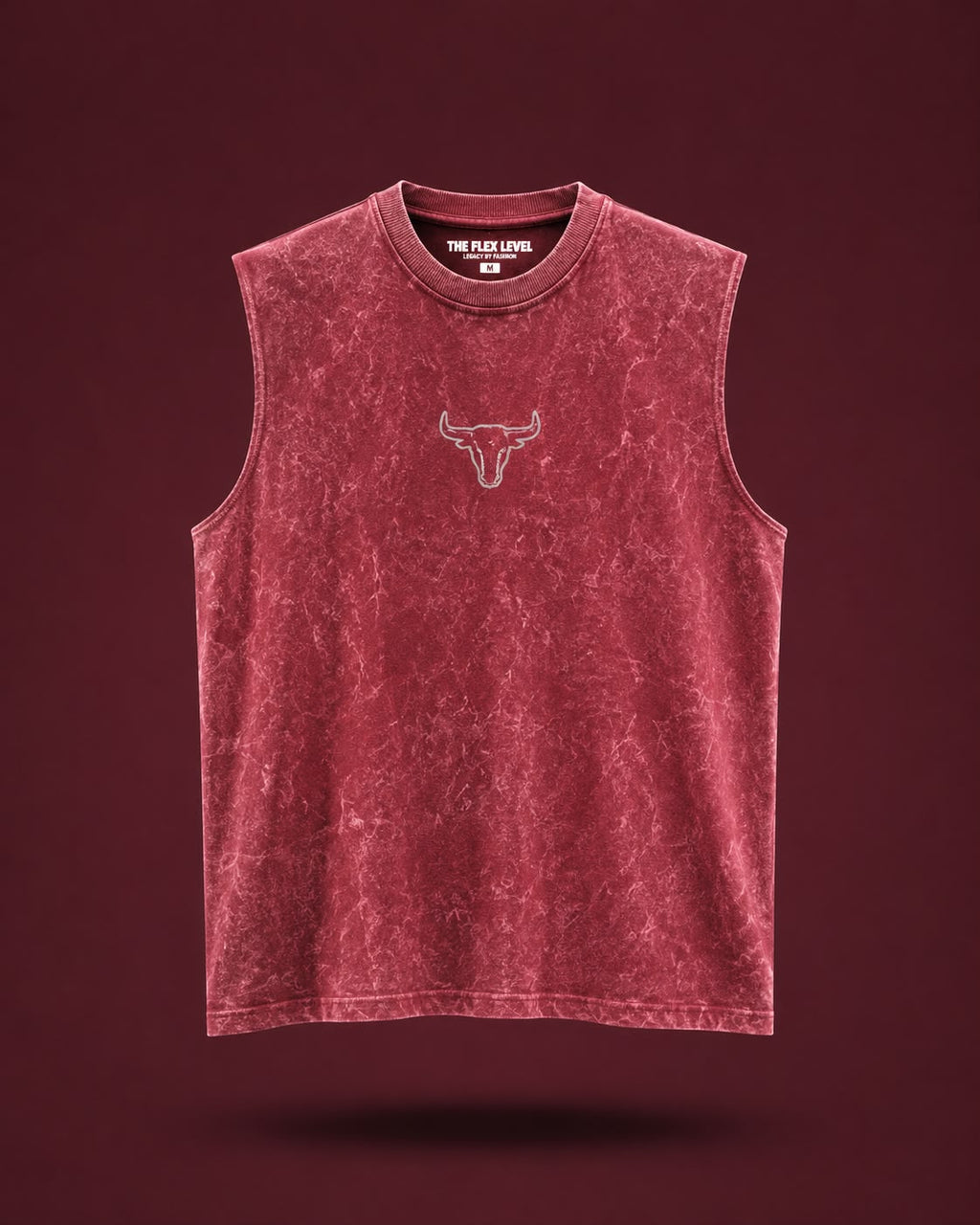 Crimson Bull "Acid-Wash" Cutoff